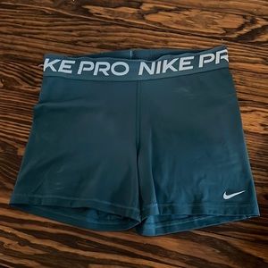 Nike pro spandex shorts